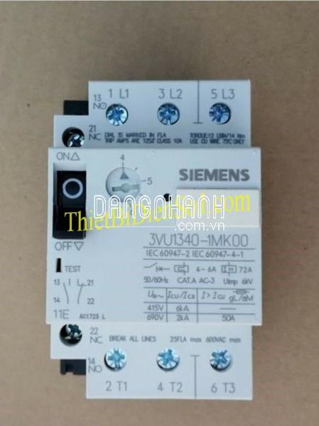 Bộ ngắt mạch Siemens 3VU1340-1MK00 -Cty Thiết Bị Điện Số 1