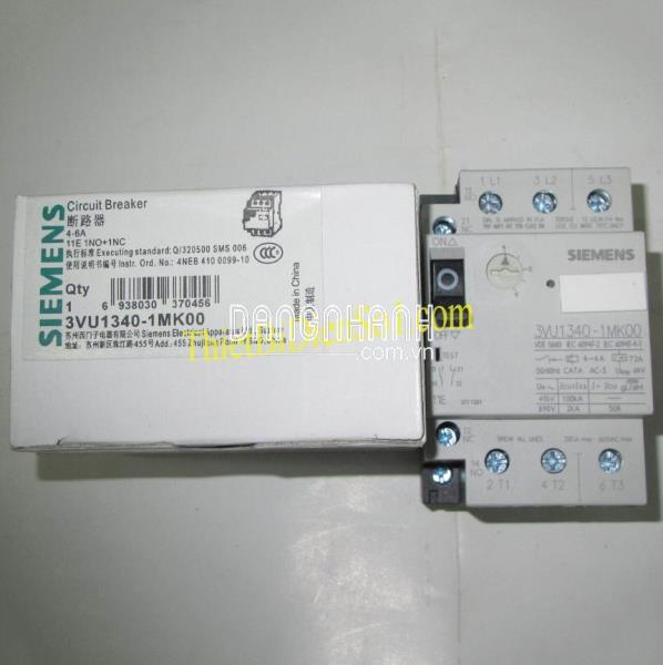 Bộ ngắt mạch Siemens 3VU1340-1MK00 -Cty Thiết Bị Điện Số 1