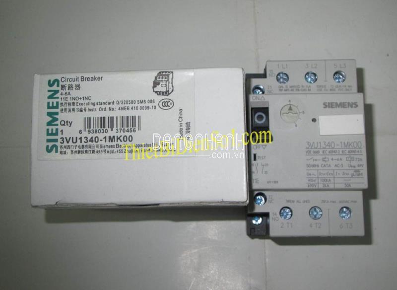 Bộ ngắt mạch Siemens 3VU1340-1MK00 -Cty Thiết Bị Điện Số 1
