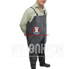 Quần cao su đen TQ dày (ngang ngực)