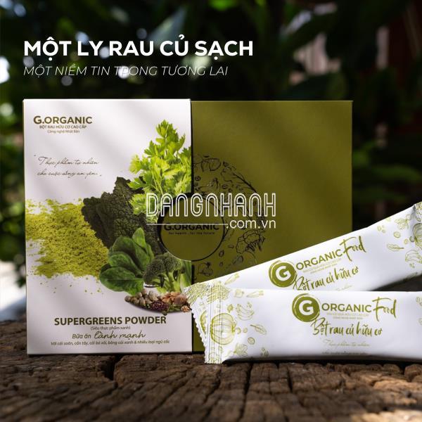 G.ORGANIC – THỰC PHẨM HẠNH PHÚC ĐƯỢC GIEO TRỒNG TỪ TÌNH YÊU & SỰ THẬT