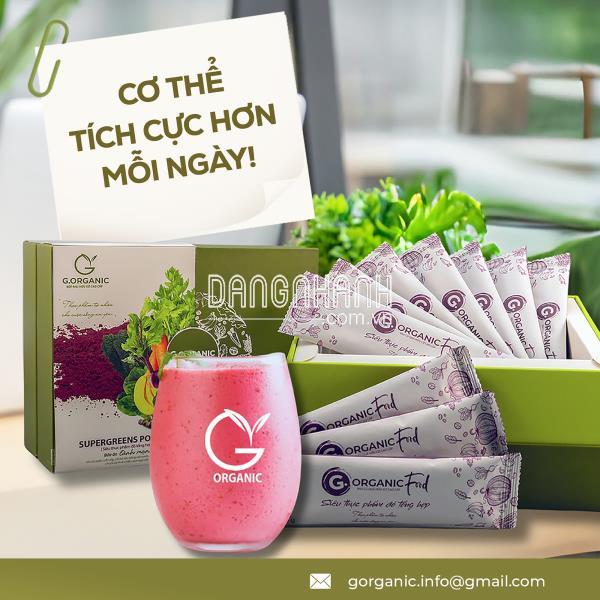 G.ORGANIC – THỰC PHẨM HẠNH PHÚC ĐƯỢC GIEO TRỒNG TỪ TÌNH YÊU & SỰ THẬT