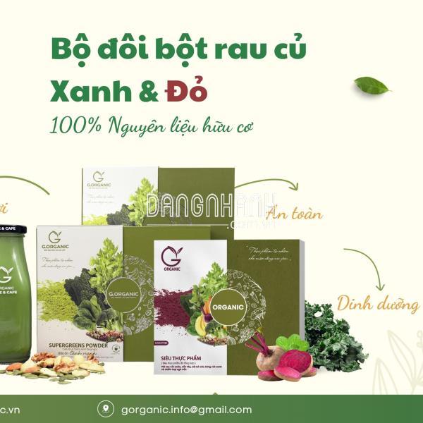 G.ORGANIC – THỰC PHẨM HẠNH PHÚC ĐƯỢC GIEO TRỒNG TỪ TÌNH YÊU & SỰ THẬT
