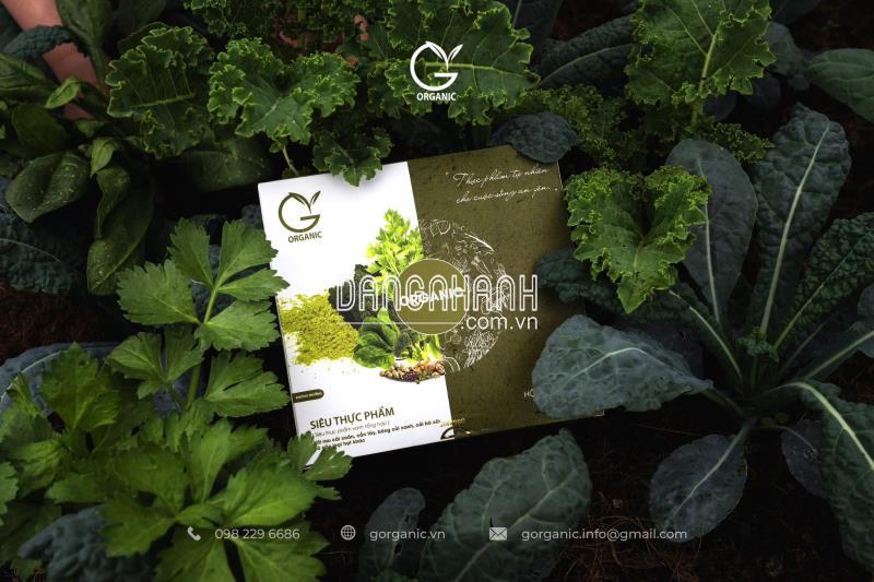 G.ORGANIC – THỰC PHẨM HẠNH PHÚC ĐƯỢC GIEO TRỒNG TỪ TÌNH YÊU & SỰ THẬT