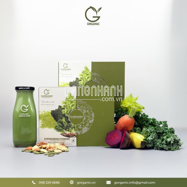 G.ORGANIC – THỰC PHẨM HẠNH PHÚC ĐƯỢC GIEO TRỒNG TỪ TÌNH YÊU & SỰ THẬT