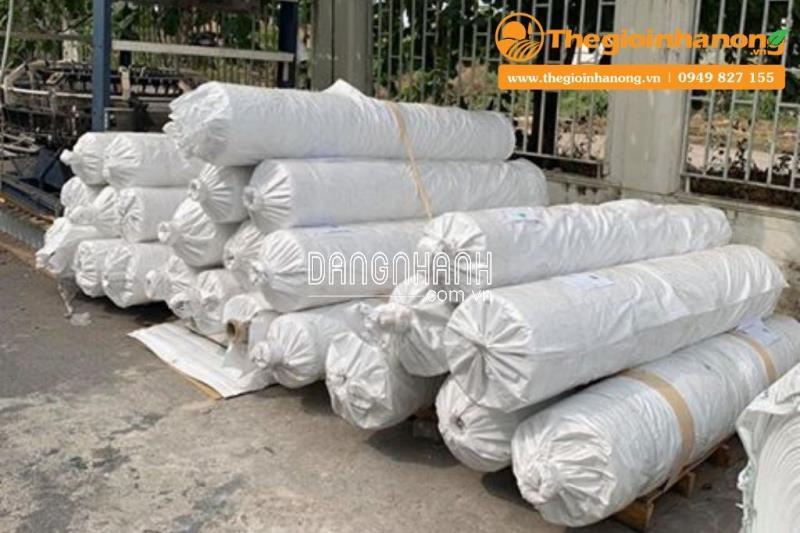 BẠT PHỦ ĐẤT MÀU TRẮNG 110 GR/M2