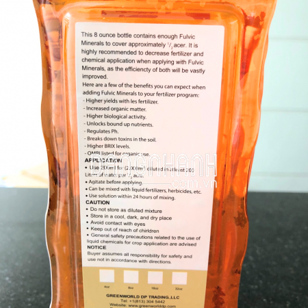KHOÁNG VI LƯỢNG FULVIC MINERALS 1000ML