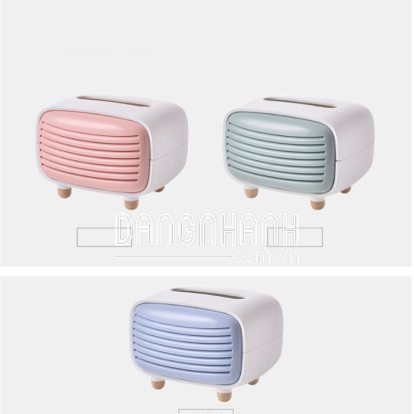 HỘP ĐỰNG KHĂN GIẤY RETRO PHONG CÁCH BẮC 