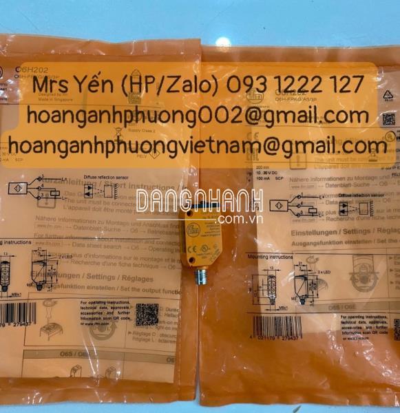 Cảm biến IFM O6H202 chính hãng, new 100%, giá tốt