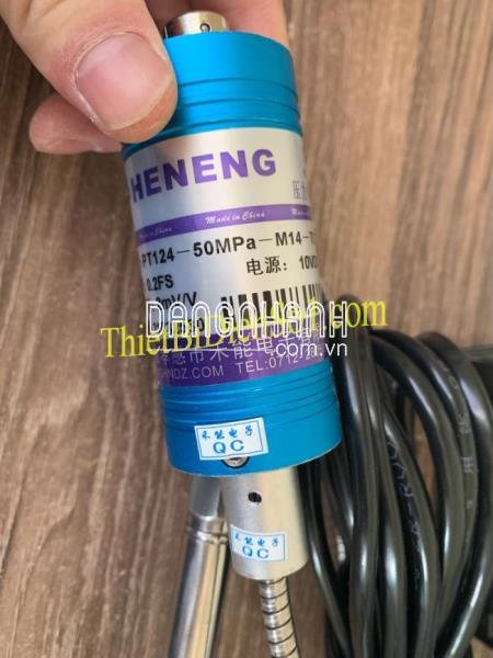 Cảm biến áp suất XGHNDZ HeNeng PT124-50MPa-M14-TC -Cty Thiết Bị Điện Số 1