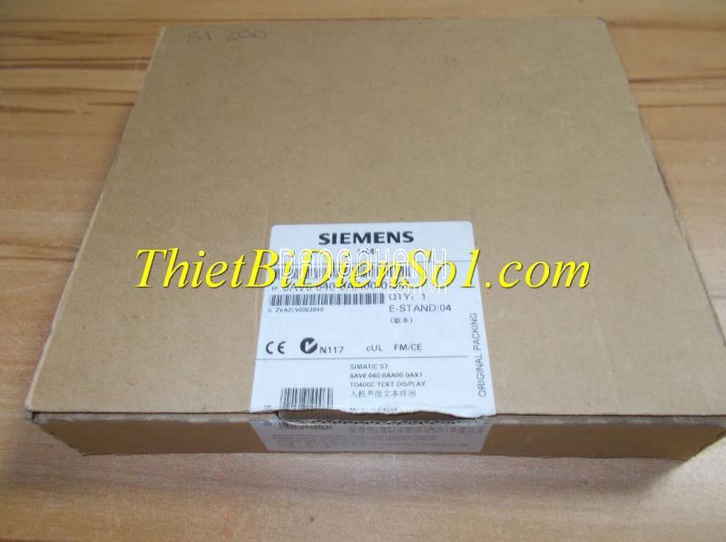 Màn hình Siemens 6AV6640-0AA00-0AX1 -Cty Thiết Bị Điện Số 1