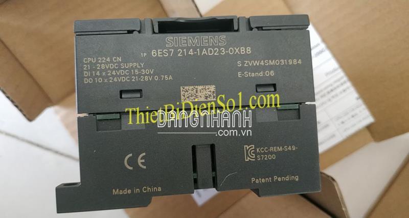 PLC S7-200 Siemens 6ES7214-1AD23-0XB8 -Cty Thiết Bị Điện Số 1