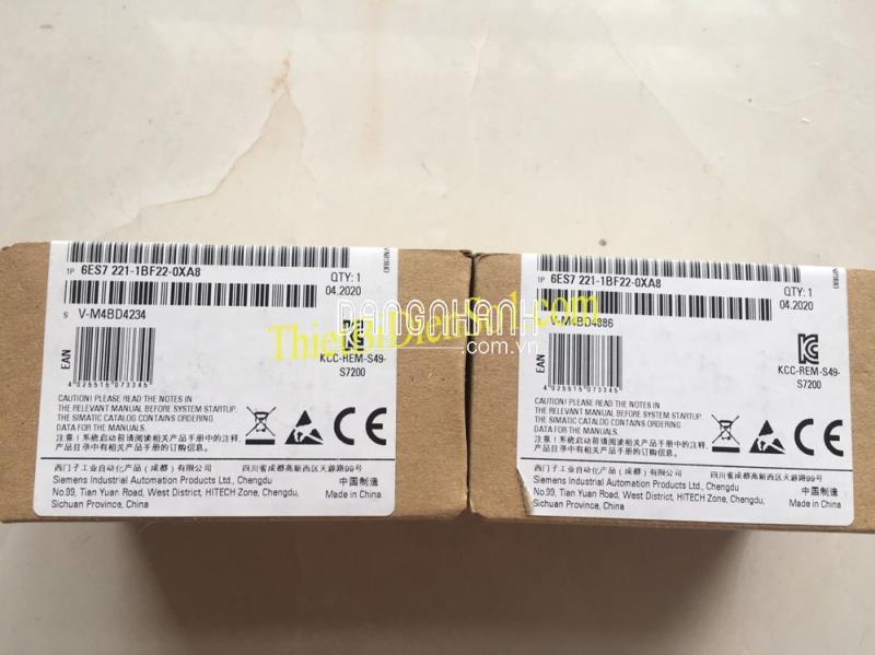Mô đun S7-200 Siemens 6ES7221-1BF22-0XA8 -Cty Thiết Bị Điện Số 1