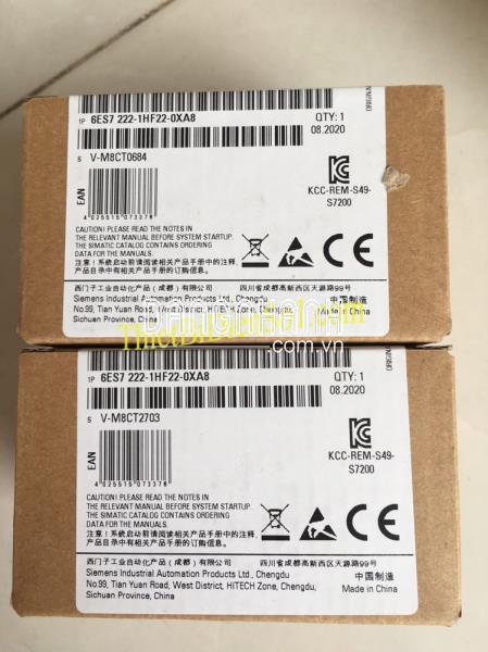 Mô đun S7-200 Siemens 6ES7222-1HF22-0XA8 -Cty Thiết Bị Điện Số 1