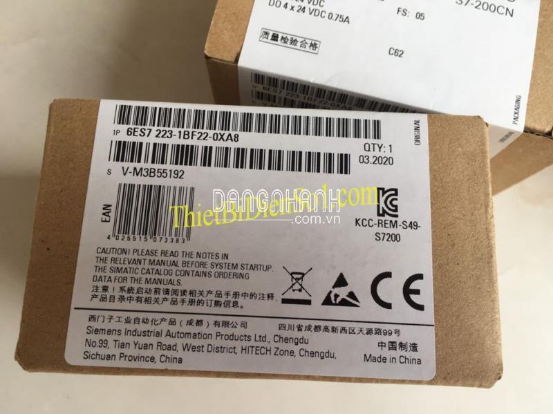 Mô đun S7-200 Siemens 6ES7223-1BF22-0XA8 -Cty Thiết Bị Điện Số 1