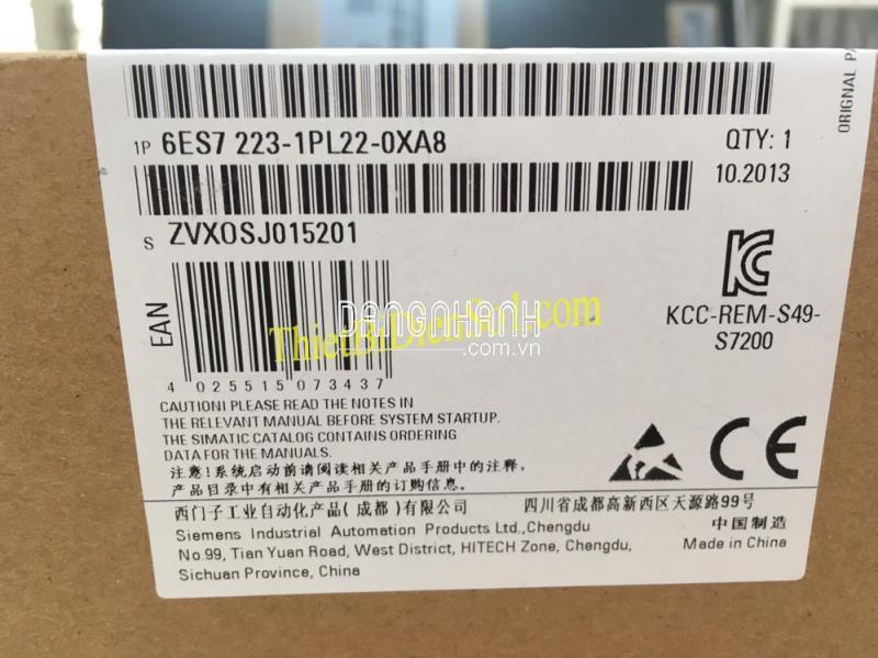 Mô đun S7-200 Siemens 6ES7223-1PL22-0XA8 -Cty Thiết Bị Điện Số 1