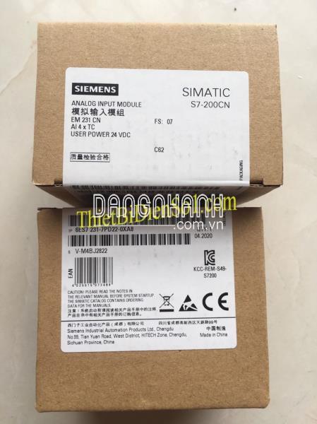 Mô đun S7-200 Siemens 6ES7231-7PD22-0XA8 -Cty Thiết Bị Điện Số 1