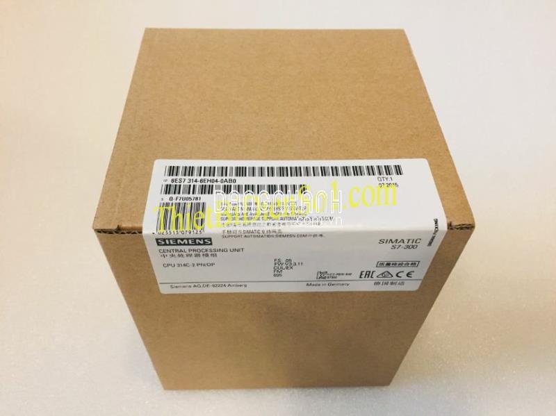 Bộ lập trình PLC S7-300 6ES7314-6EH04-0AB0 -Cty Thiết Bị Điện Số 1
