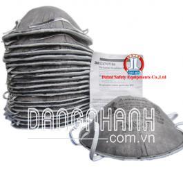 Khẩu trang giấy N95 có than ko van thở 3M Mỹ - 8247
