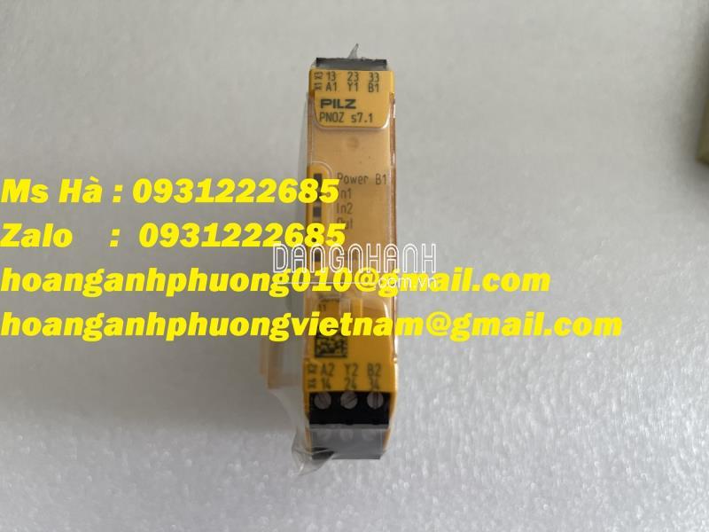 Relay 750167 pilz PNOZ s7.1 24VDC chính hãng - Toàn quốc 