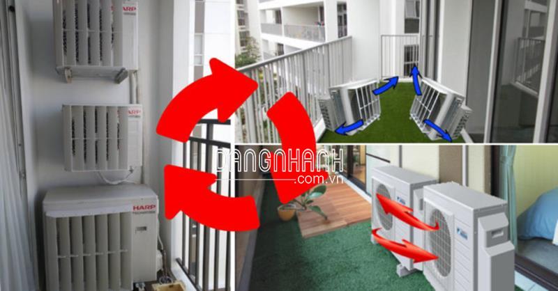 Cửa đổi hướng gió dàn nóng