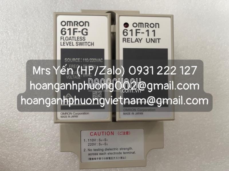 Hàng new: 61F-G | Bộ điều khiển mức | Omron | Hoàng Anh Phương