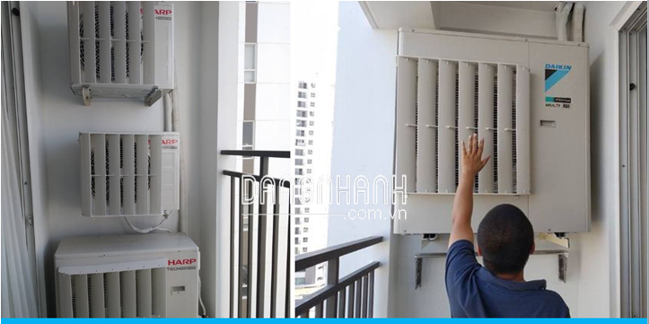 Cửa đổi hướng gió dàn nóng