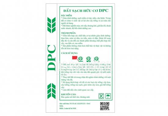 ĐẤT SẠCH HỮU CƠ DPC