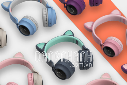 TAI NGHE TAI MÈO TAI NGHE BLUETOOTH