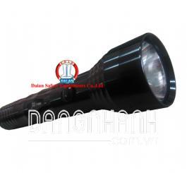 Đèn pin 666 thép đen + 2 pin thỏ đại