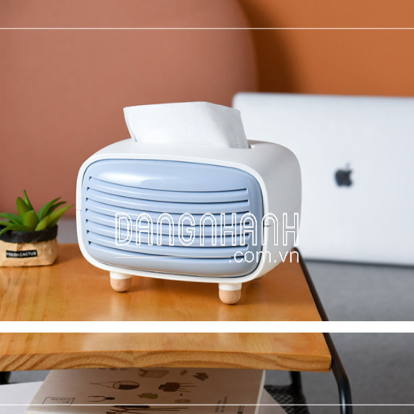 HỘP ĐỰNG KHĂN GIẤY RETRO PHONG CÁCH BẮC 