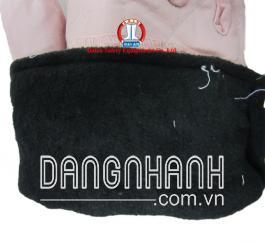 Găng vải kaki cotton đẹp ( lót nỉ dày, rộng )