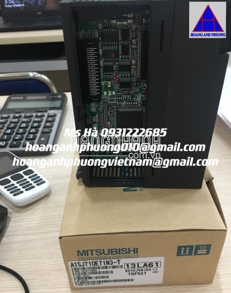 Ethernet mitsubishi A1SJ71QE71N3-T PLC hàng nhập giá rẻ 