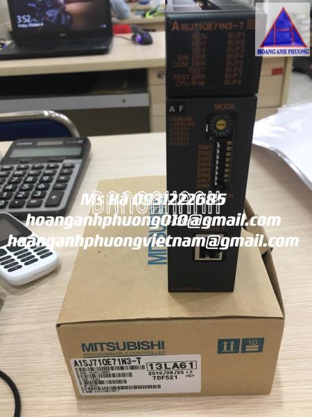 Ethernet mitsubishi A1SJ71QE71N3-T PLC hàng nhập giá rẻ 