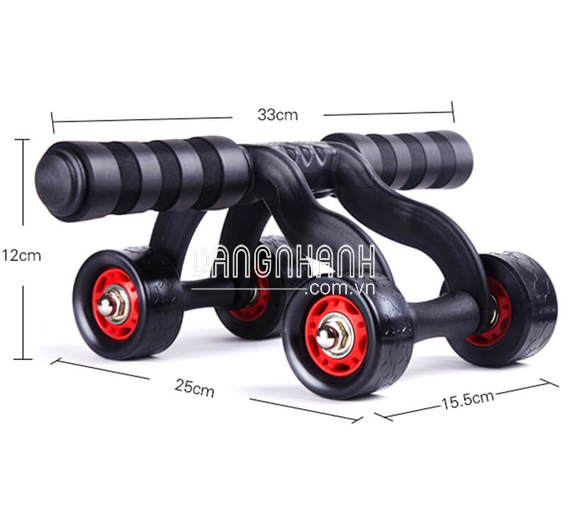 DỤNG CỤ TẬP GIẢM MỠ BỤNG 4 BÁNH GIÁ RẺ