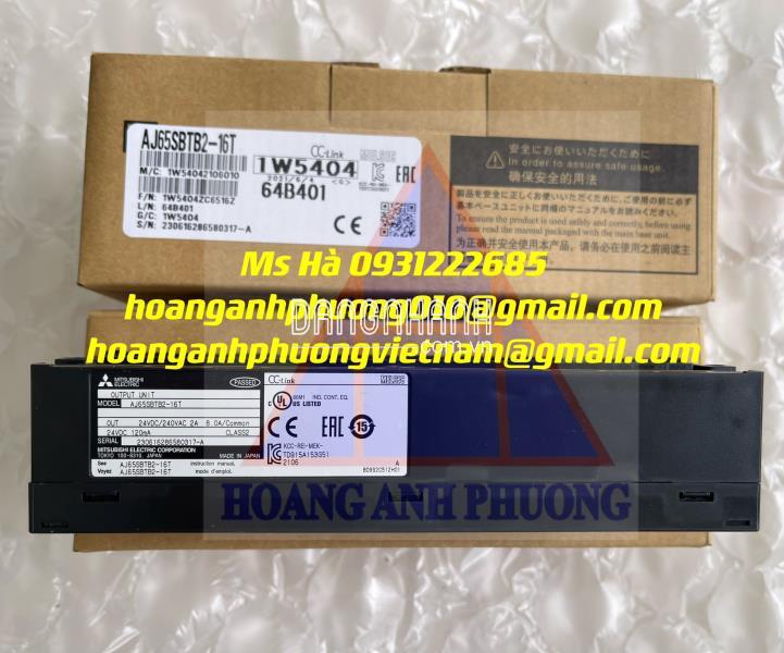 AJ65SBTB2-16T mitsubishi - mô đun mở rộng I/O - nhập mới 