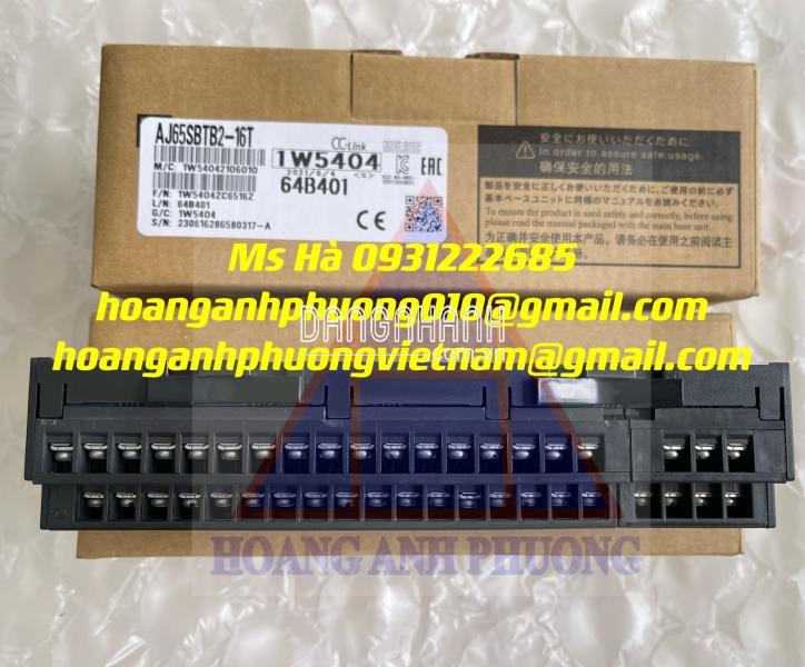 AJ65SBTB2-16T mitsubishi - mô đun mở rộng I/O - nhập mới 
