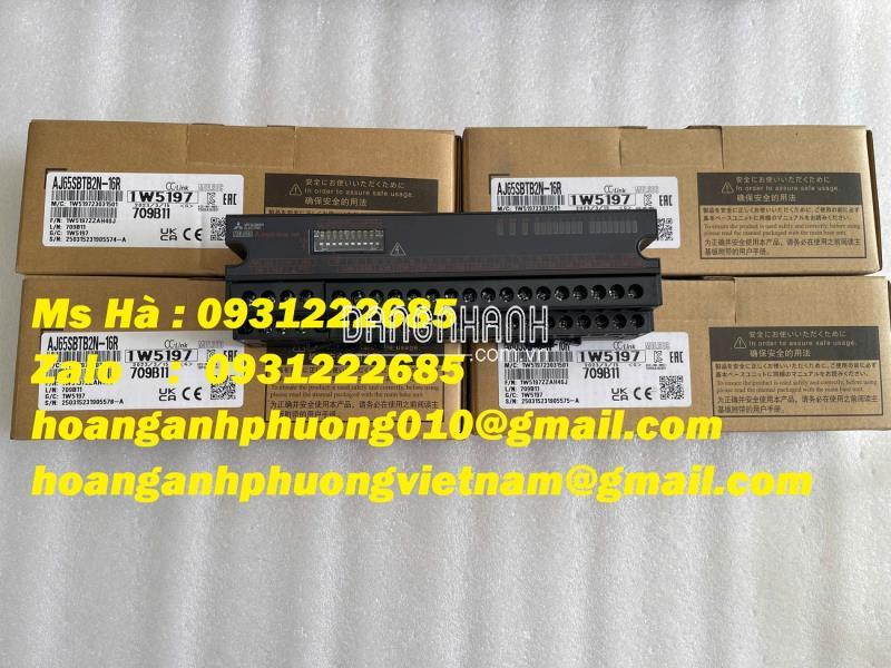 CC-Link hãng mitsubishi - Module ngõ ra AJ65SBTB2N-16R 