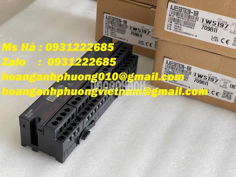 CC-Link hãng mitsubishi - Module ngõ ra AJ65SBTB2N-16R 