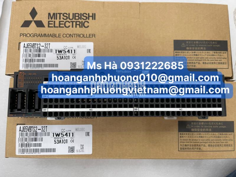 CC-link hãng mitsubishi AJ65VBTS2-32T hàng nhập, mới 100%