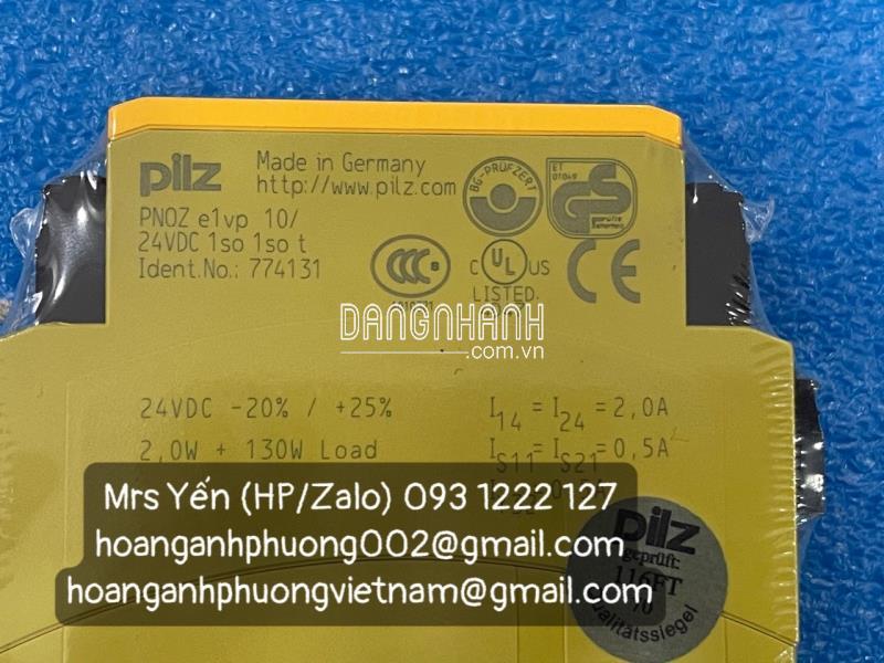 774131 | Relay bảo vệ Pliz |  Nhận báo giá tốt hàng mới 100%