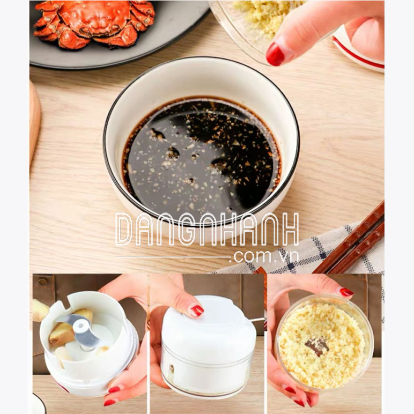 DỤNG CỤ XAY TỎI, ỚT, GIA VỊ ĐA NĂNG CẦM TAY