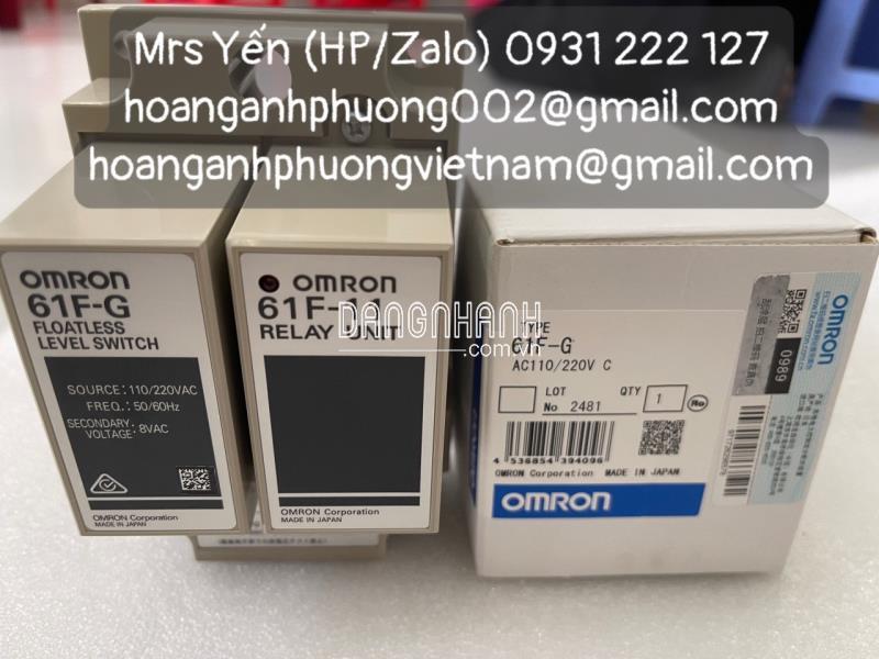 Hàng new: 61F-G | Bộ điều khiển mức | Omron | Hoàng Anh Phương