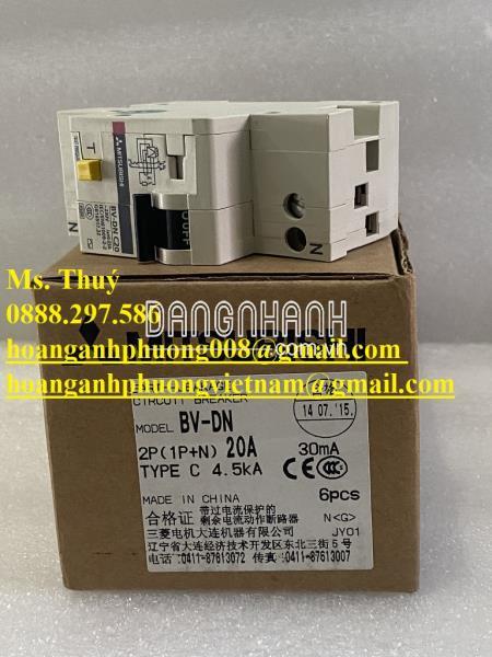 CÓ SẴN - Mitsubishi BV-DN 20A - CB chống giật chính hãng, Giá tốt