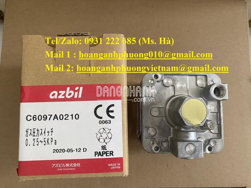 Công tắc áp suất C6097A0210 Azbil 