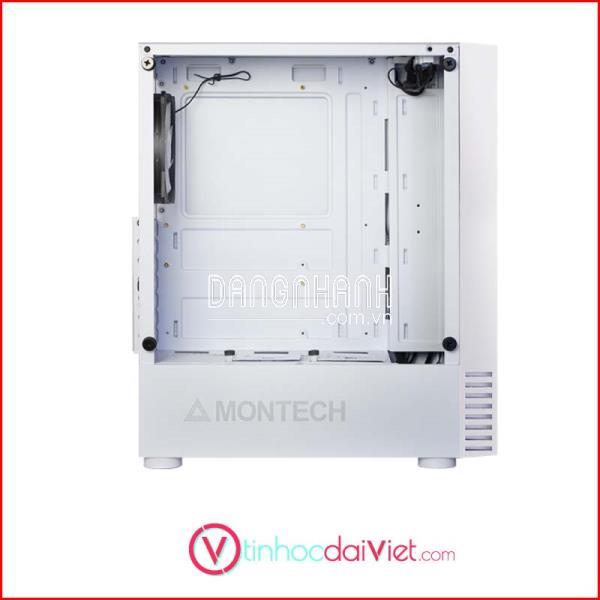Case Máy Tính Montech X2 Mesh (Black/ White Tặng 3 Fan RGB)