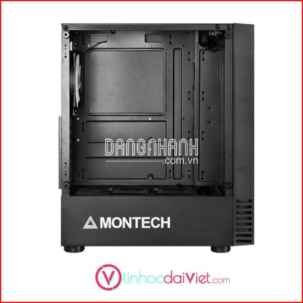 Case Máy Tính Montech X2 Mesh (Black/ White Tặng 3 Fan RGB)