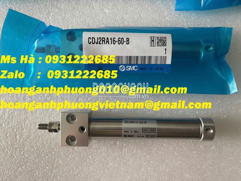 CDJ2RA16-60-B SMC | Xy lanh thân tròn hàng tốt | giá ưu đãi hiện nay 