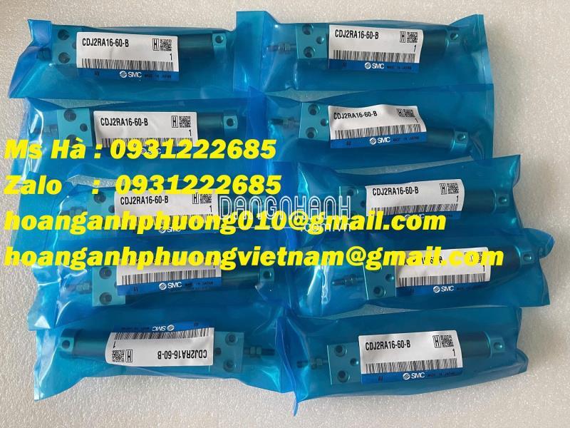 CDJ2RA16-60-B SMC | Xy lanh thân tròn hàng tốt | giá ưu đãi hiện nay 