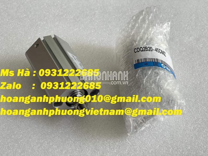 Bộ xi lanh thiết kế nhỏ gọn dòng SMC CDQ2B20-45DMZ